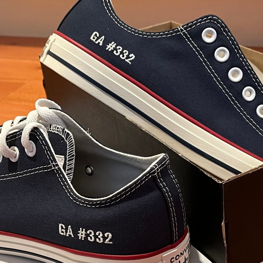 New GREY'S ANATOMY Season 15 CREW SHOES Converse Chuck Taylor All Star Low Top